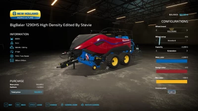 New Holland 1290HD By Stevie v1.0.0.0