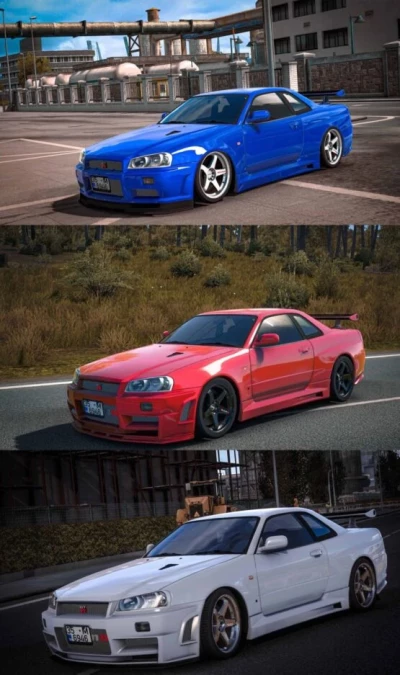 Nissan Skyline GTR R34 1.44