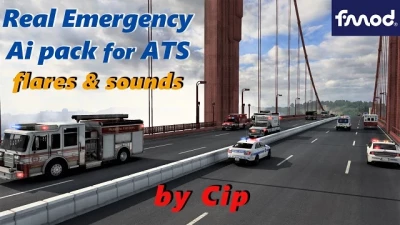 Real Emergency Ai Pack ATS 1.44 v1.0 by Cip