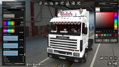 Scania 143M Red Plush Interior + Exterior 1.44