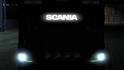 Scania front badge led v1.2