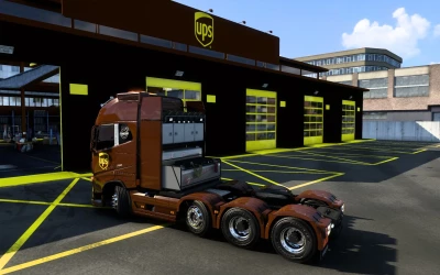 SKIN VOLVO FH16 2012 BY PENDRAGON UPS 1.0 1.44