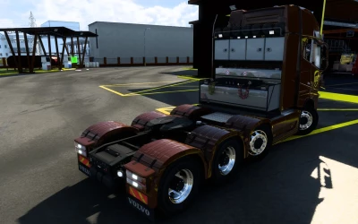 SKIN VOLVO FH16 2012 BY PENDRAGON UPS 1.0 1.44