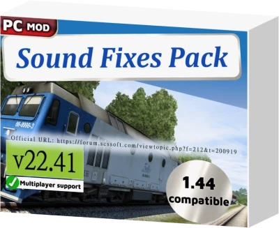 ETS2 Sound Fixes Pack v22.41