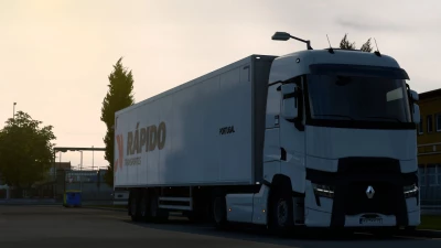 trailer skin transportes rápido portuguese company V2