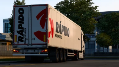 trailer skin transportes rápido portuguese company V2