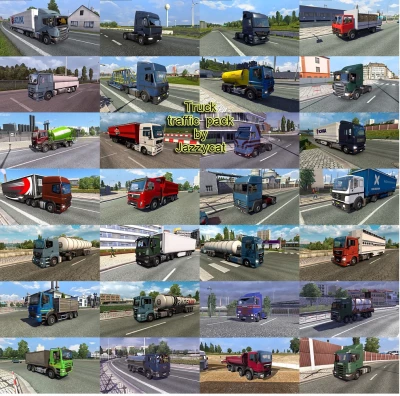 Truck Traffic Pack by Jazzycat v7.1
