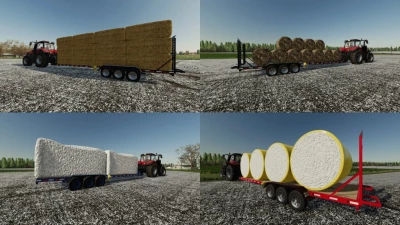 30' Flatbed Autoloading Trailer Pack v1.0.0.0