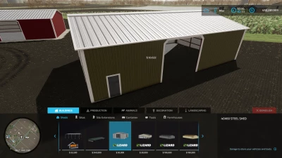 40x60 Steel Shed v1.0.0.0