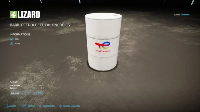 Barrel of oil Total Energies v1.0.0.0