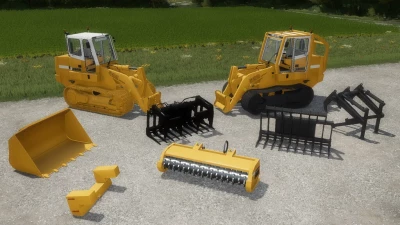 Crawler Loader LIEBHERR 622 Pack v1.0.0.0