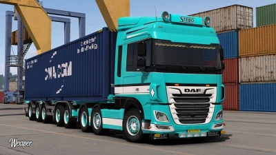 DAF XF Euro 6 Stebo Transport Skin Pack v1.0