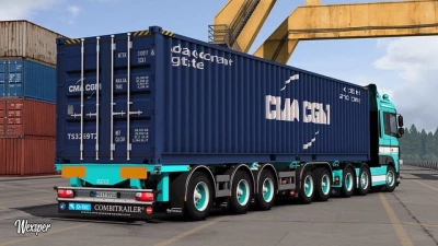 DAF XF Euro 6 Stebo Transport Skin Pack v1.0