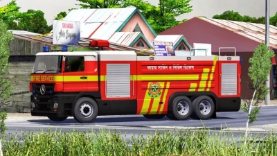 Fire Service Truck Mod 1.31 - 1.44