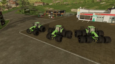 FS22 Deutz Fahr 9290 Tractor Update v1.0