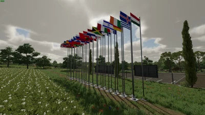 FS22 International Flag Pack v1.0.0.0