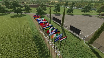 FS22 International Flag Pack v1.0.0.0