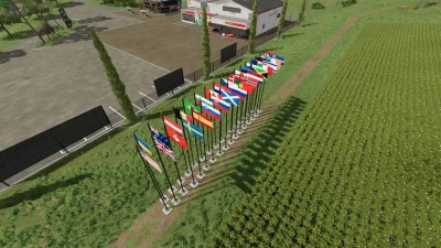 FS22 International Flag Pack v1.0.0.0