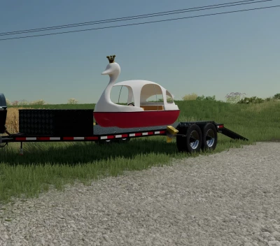 FS22 swan boat v1.1.0.0