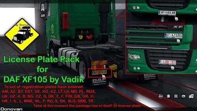 License Plate Pack v6.3 1.44