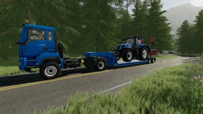 Lowloader With 16 Wheels v1.0.0.1