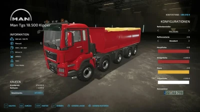 MAN TGS 18.500 Kipper modified v2.0.0.0