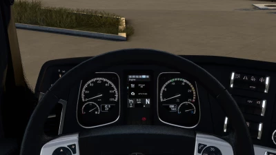 Mercedes Actros MP4 Improved Dashboard 1.44