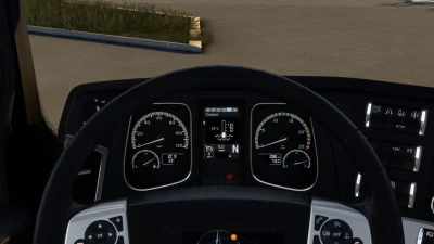 Mercedes Actros MP4 Improved Dashboard 1.44