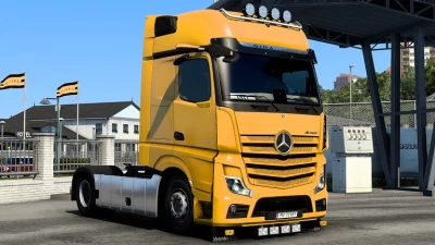 Mercedes Actros MP5 bumper SLOTS 1.44