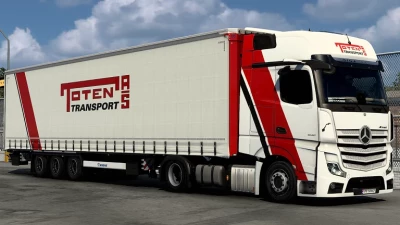 Mercedes Actros MP5 Toten Transport Skin 1.44