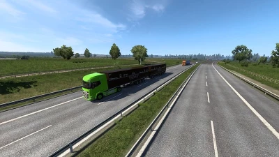 Multiple Trailers in Traffic - ETS2 - v1.44