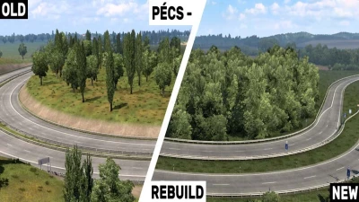 Pécs Rebuild Promods Addon 1.44