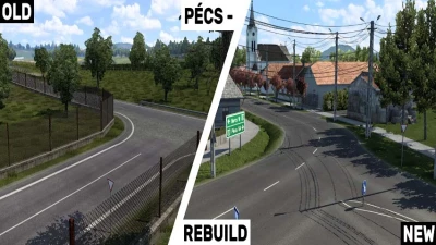 Pécs Rebuild Promods Addon 1.44