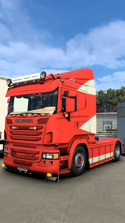 Scania FreD Hedmark Truck Sale Skin 1.44