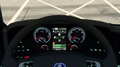 Scania R & Streamline Improved Dashboard 1.44