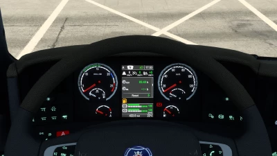 Scania R & Streamline Improved Dashboard 1.44