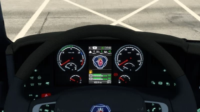 Scania R & Streamline Improved Dashboard 1.44