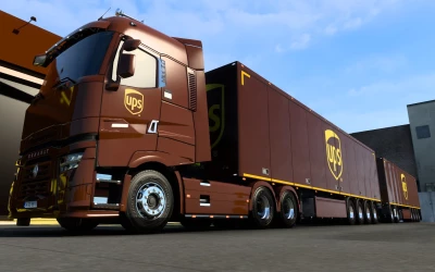 SKIN SCS TRAILERS UPS BY RODONITCHO MODS 1.44