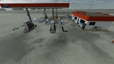 Tankstelle für Verkauf, Einkauf und Lagerung 1.0