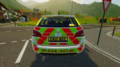 UK Police Peugeot 308 SW 2021 v1.0.0.0