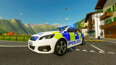 UK Police Peugeot 308 SW 2021 v1.0.0.0