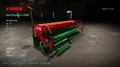 Unia Polonez 4/780D seeder v1.0.0.0