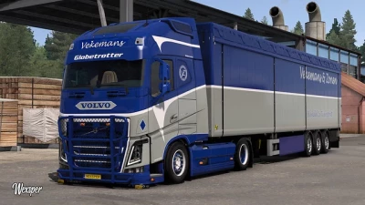 Volvo FH16 2012 Vekemans Skin Pack v1.0