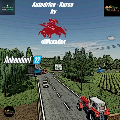 AutoDrive - Courses for Ackendorf by ALM Modding v1.0.0.0