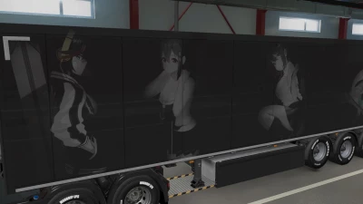 BLACK AND WHITE ANIME SKIN 1.45