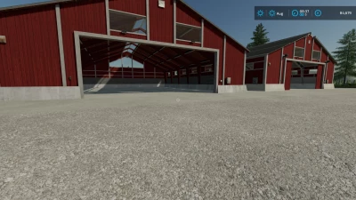 FS22 Placeable Large Sheds v1.0.0.0