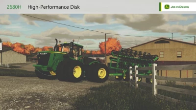 John Deere 2680H High-Performance Disk v1.0.0.0