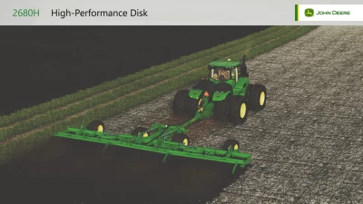 John Deere 2680H High-Performance Disk v1.0.0.0