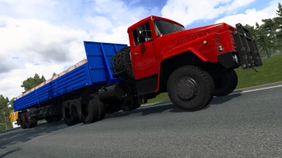 KrAZ-260 (1981) ETS2 + Trailer 1.44/1.45