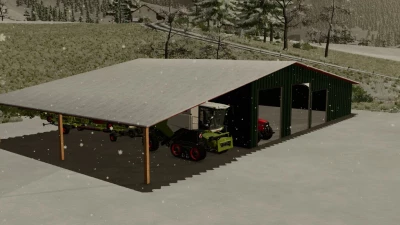 Machineshed With Canopy Roof v1.0.0.0